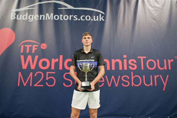 US Open semi-finalist Jack Draper was a Shrewsbury champion earlier in his career